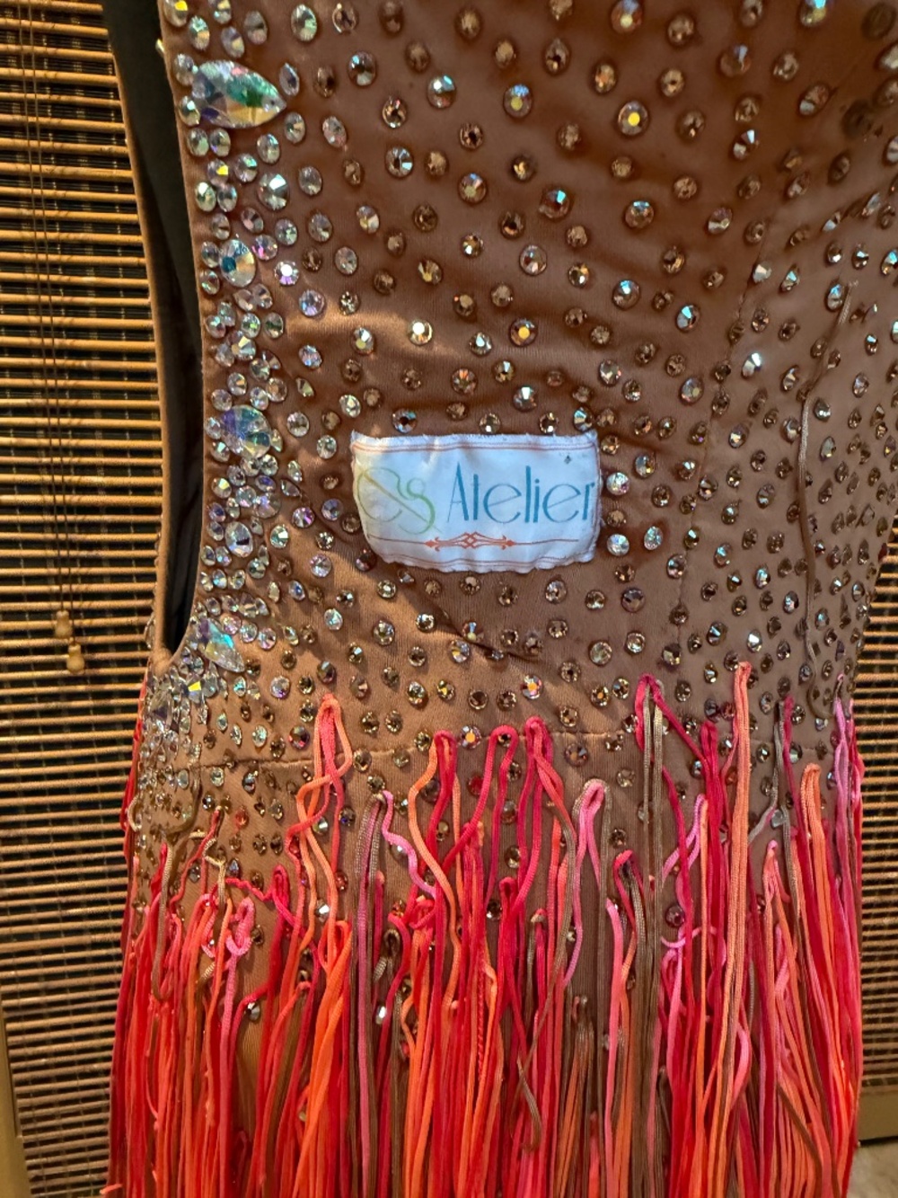 CS Atelier Latin / American Rhythm Competition Dress - Picture 5 of 7